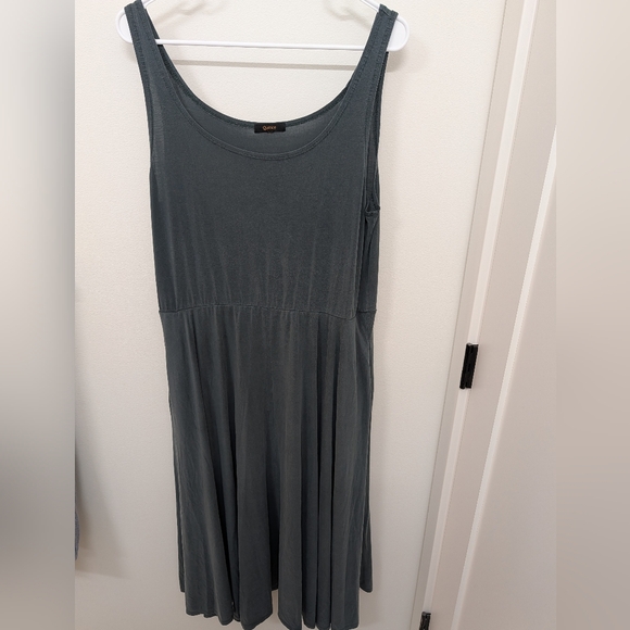 Quince Dresses & Skirts - Gray Sleeveless Dress